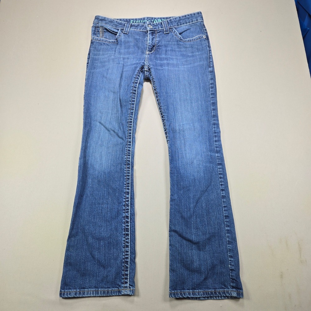 Cruel Denim‎ Abbey Bootcut Jeans Contrast Stitch Blue Womens 30/9 R
